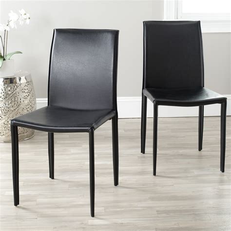 Black Leather Dining Chairs – All Chairs