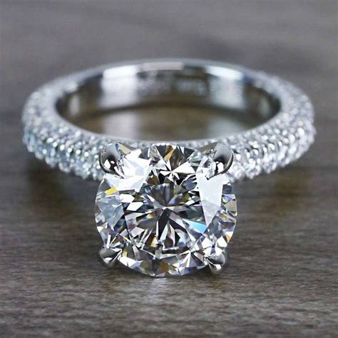 moissanite unique engagement ring luxurious moissanite ring etsy