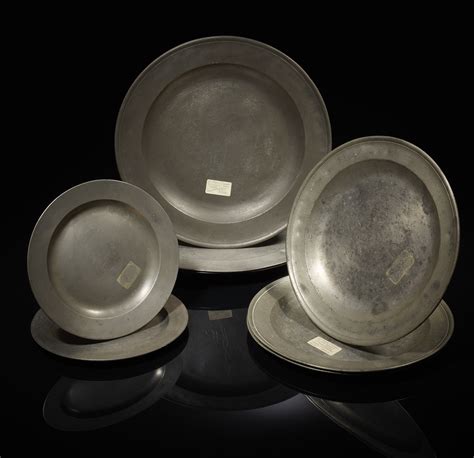 pewter platesplatters witherells auction house