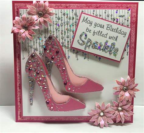 Image Result For Handmade Birthday Card With Shoes And