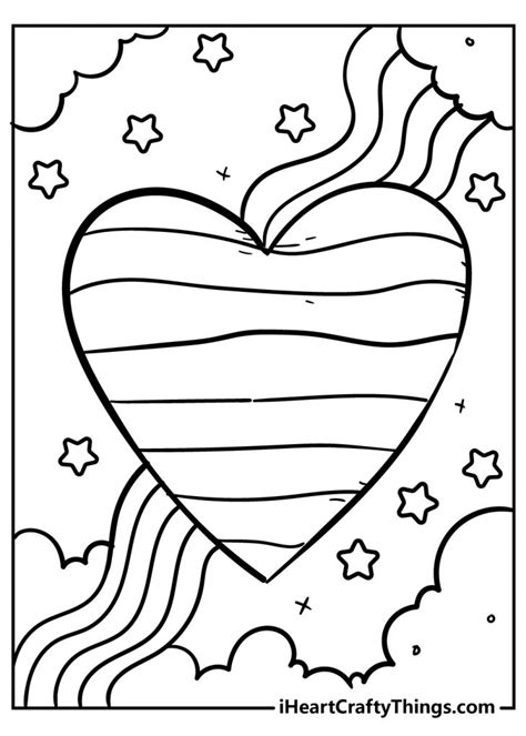 rainbow coloring pages updated