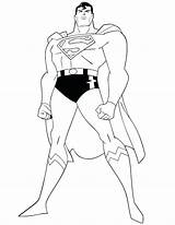 Coloring Pages Steel Man Superman Getcolorings sketch template