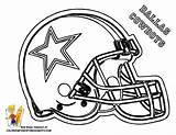 Coloring Cowboys Pages Football Helmet Dallas Nfl Helmets Kids Bay Boys Color Packers Book Cowboy Green Drawing Print Gif Printable sketch template
