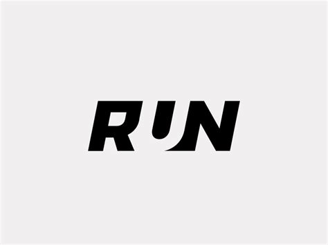 run logo   stiop  dribbble