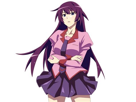 bakemonogatari monogatari series senjougahara hitagi