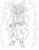 Gohan Ssj2 Cell Saga Coloring Teen Pages Drawing Ssj Deviantart Search Fan Again Bar Case Looking Don Print Use Find sketch template