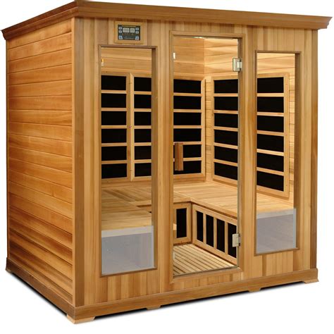 person luxury cedar infrared sauna amazoncouk diy tools