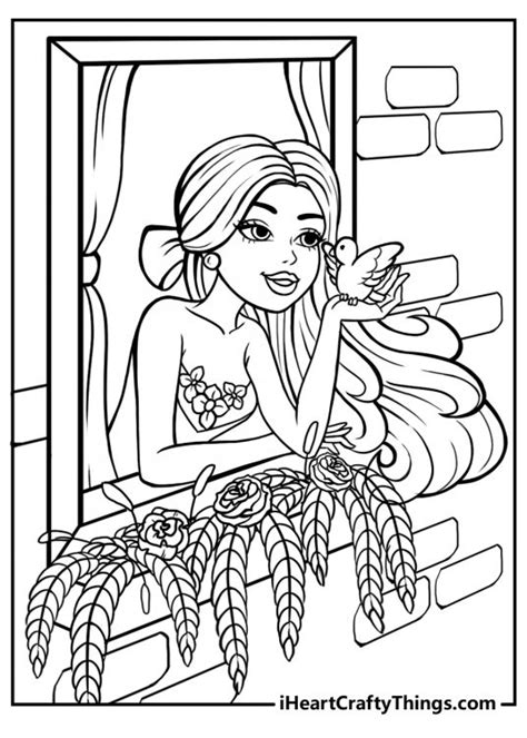 barbie coloring pages   printables