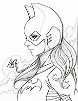 Batgirl Dc Dibujos Batichica Artgerm Batman Sketch Stanley Tablero Seleccionar Heroe sketch template
