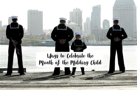 ways  celebrate  month   military child april