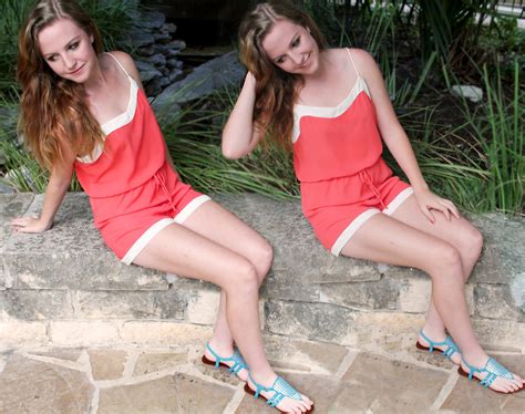 shelby lou rose tobi coral romper jeffrey campbell electric blue