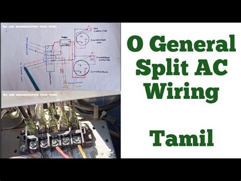 general ac outdoor unit wiring diagram air conditioner magnetic contactor full wiring