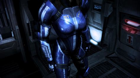Hr Ashley Alt Blue Combat Armor At Mass Effect 3 Nexus Mods And Community