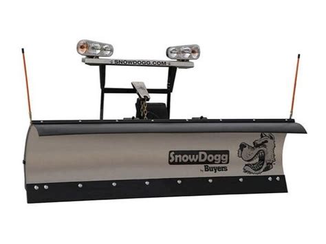 snowdogg md  stainless steel straight blade plow