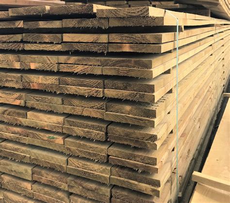 rough sawn treated wintech timber
