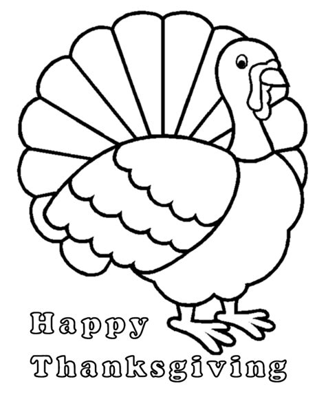 thanksgiving day coloring page sheets thanksgiving turkey simple