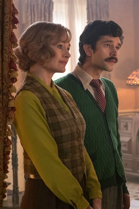 ben whishaw  emily mortimer interview  mary poppins returns