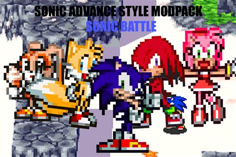 sonic advance movestyles  sonic battle sonic battle mods