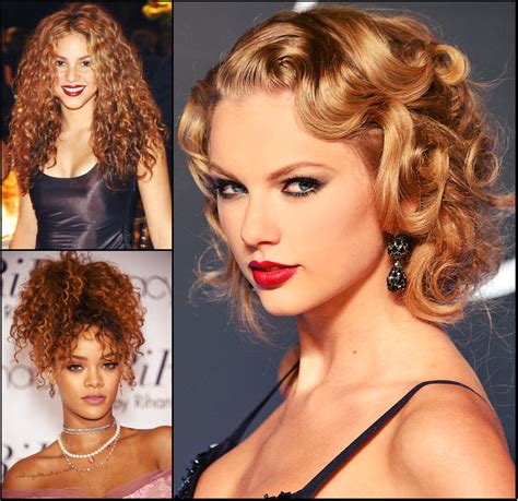 celebrity flirty curly hairstyles hairstyles 2017 hair colors and
