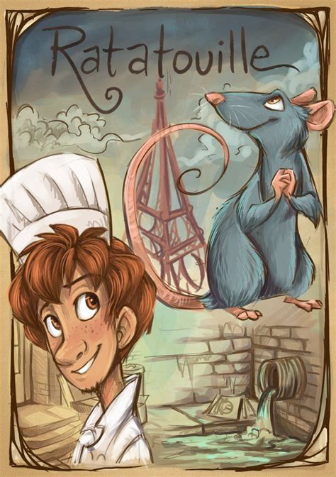 love this ratatouille illustration by sharpie91 disney ratatouille disney disney disney