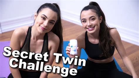Secret Twins Challenge Merrell Twins Youtube