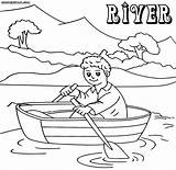 Coloring Pages River Kids sketch template