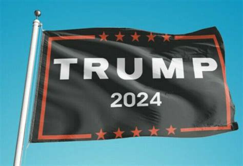 donald trump 2024 flag 3x5ft presidential election trump jr campaign