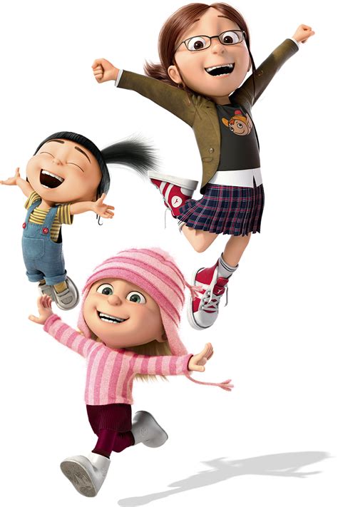 Margo Edith Agnes Despicable Me Series Agnes Despicable Me Cute