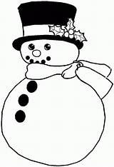 Snowman Printable Coloring Christmas Clipart Vintage Pages Clip Cliparts Snowmen Library Color Kids Hat Gif Drawing Frosty Choose Board Coloringhome sketch template