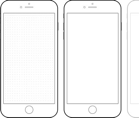 blank iphone template whatsapp pink iphone  screen sketch