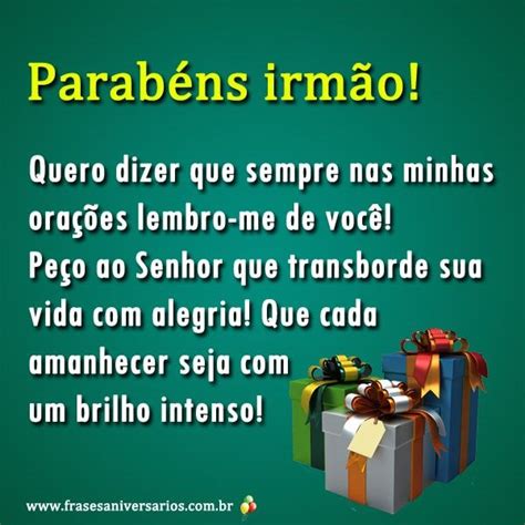 pin de frases de aniversario em aniversario  irmao