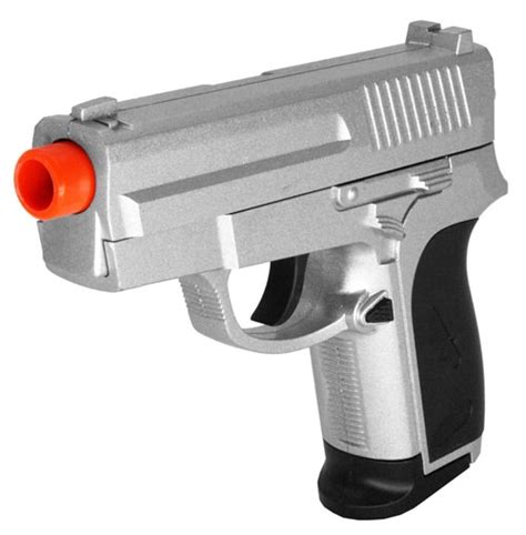 Cyma Zm01s Full Metal Spring Airsoft Pistol Silver