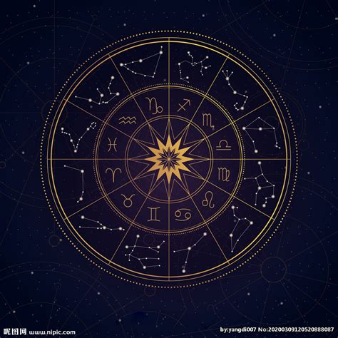 星座星盘占卜矢量图案设计图 宗教信仰 文化艺术 设计图库 昵图网