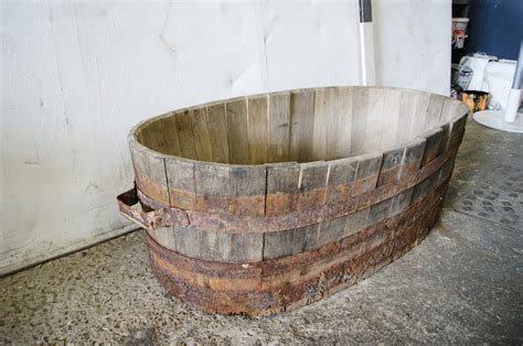 wooden bathtub  cm     stockyard prop