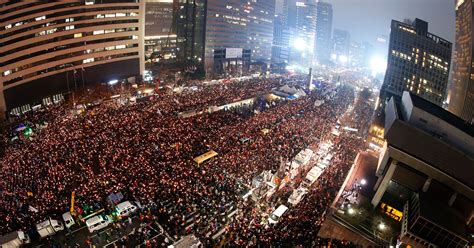 counting  million crowds  anti president rallies  seoul