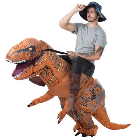 Best Seller New Style T Rex Dinosaur Inflatable Costume For Carnival