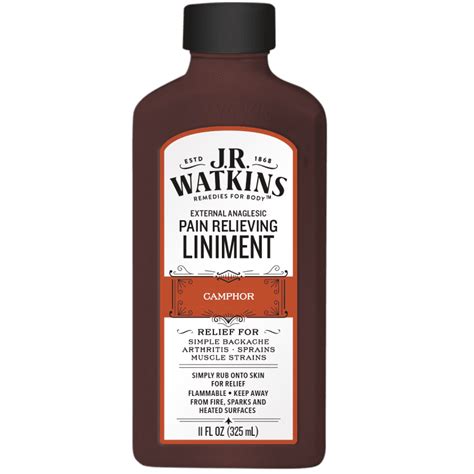 jr watkins natural pain relieving liniment  oz walmartcom