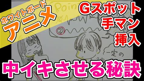 女性を手マン・挿入でgスポットでイカせる方法徹底解説！アニメーション！ Youtube