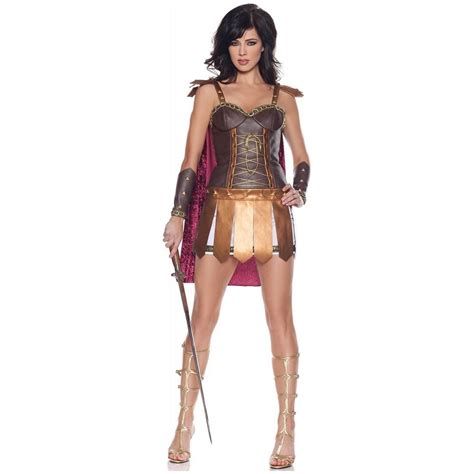 warrior princess costume sexy adult amazon roman gladiator halloween