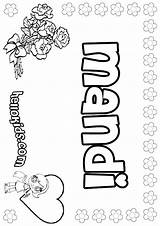 Melody Coloring Pages Mandi Color Hellokids Print sketch template