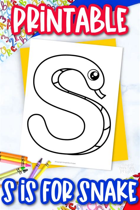 uppercase  lowercase letter ss coloring page snake vrogueco