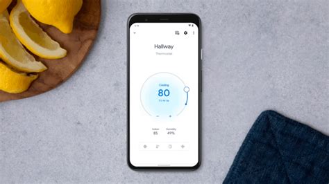 google demos  nest thermostats full integration   home app