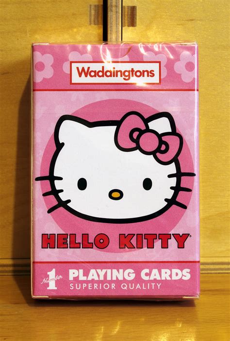waddingtons  kitty playing cards  official sanrio  flickr