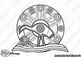Aboriginal Dreamtime Brolga Symbols Dreamsofcreation Book sketch template