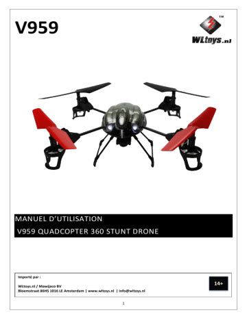 manuel dutilisation  quadcopter  stunt drone manualzz