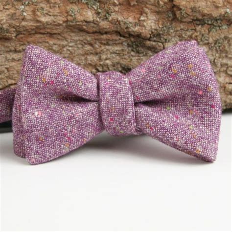 Mulberry Donegal Lambswool Bow Tie Vintage Bow Ties Handmade In The