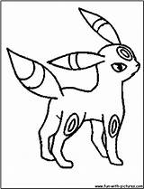 Coloring Umbreon Pages Pokemon Poochyena Colouring Printable Choose Board Draw Library Fun Comments sketch template