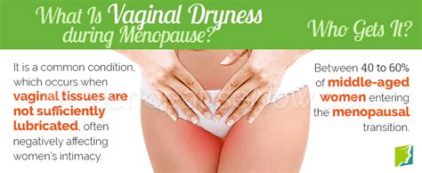 vaginal dryness symptom information menopause now