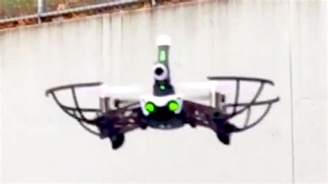 parrot mambo mini quadcopter drone  camera canon grabber claw review youtube