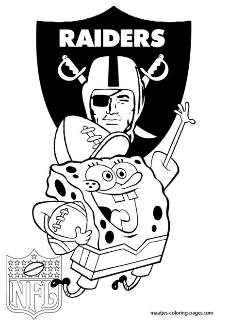 oakland raiders coloring pages logo